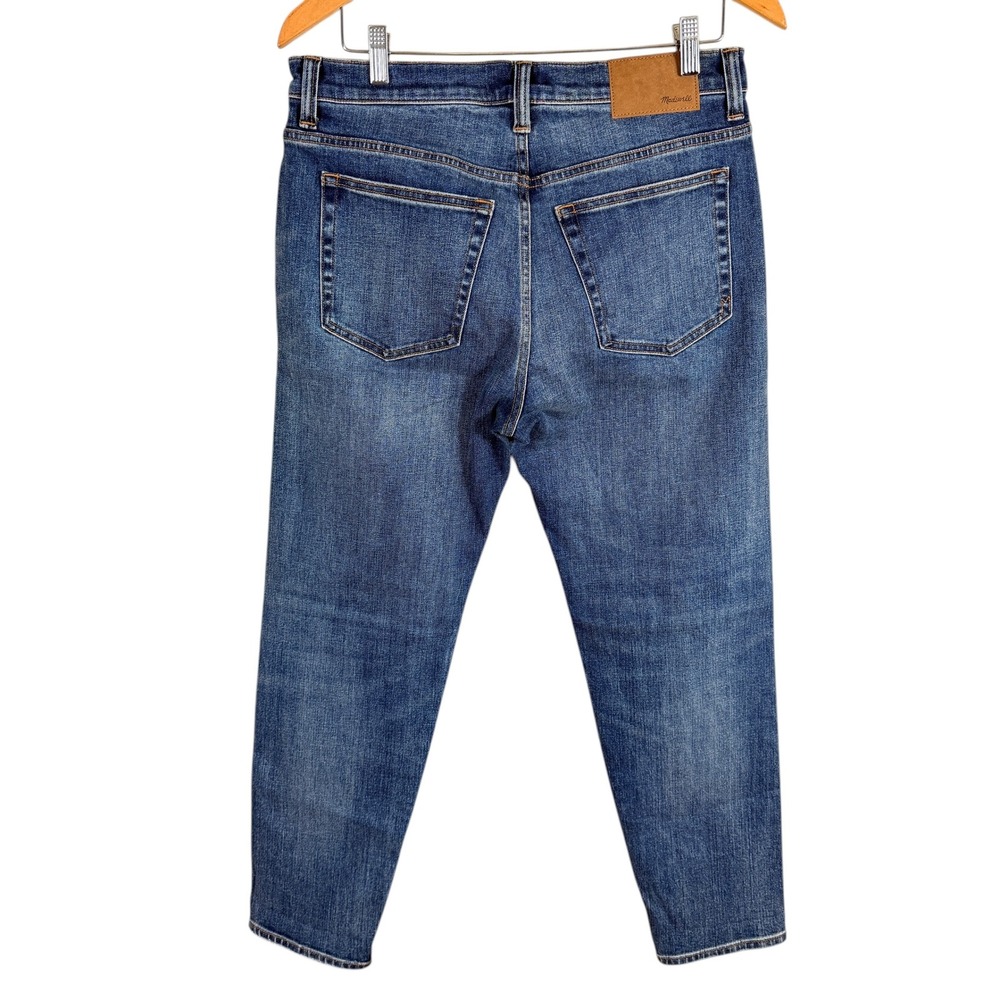 Madewell Relaxed Taper Stretch Selvedge Jeans Mens Actual 30x29 Barrington Wash - Picture 4 of 10